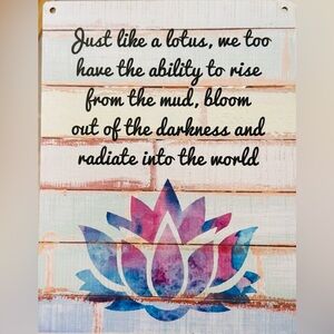 🪷 Inspirational Lotus Wall Art 🪷